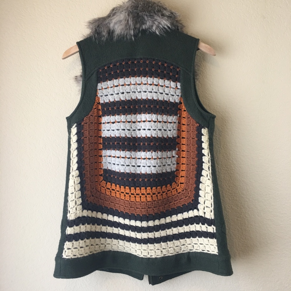 Anthropologie Elevenses Salt Creek Vest